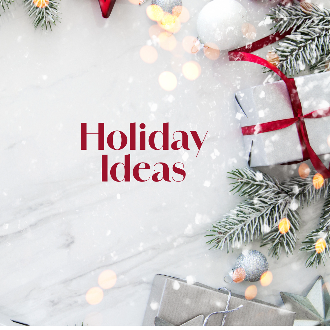 Holiday Ideas heading picture